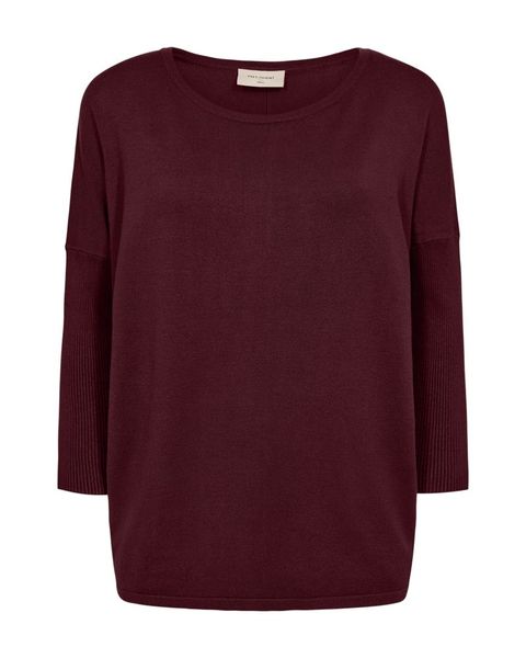 FREEQUENT Strickpullover FQJONE-PU mit 3/4 Armen günstig online kaufen