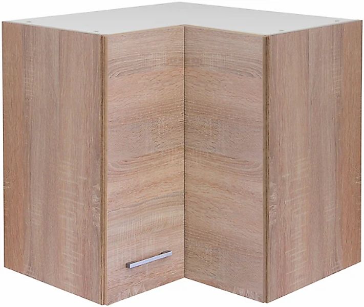Flex-Well Classic Küchen-Eck-Hängeschrank Florida 60 cm x 60 cm Sonoma Eich günstig online kaufen
