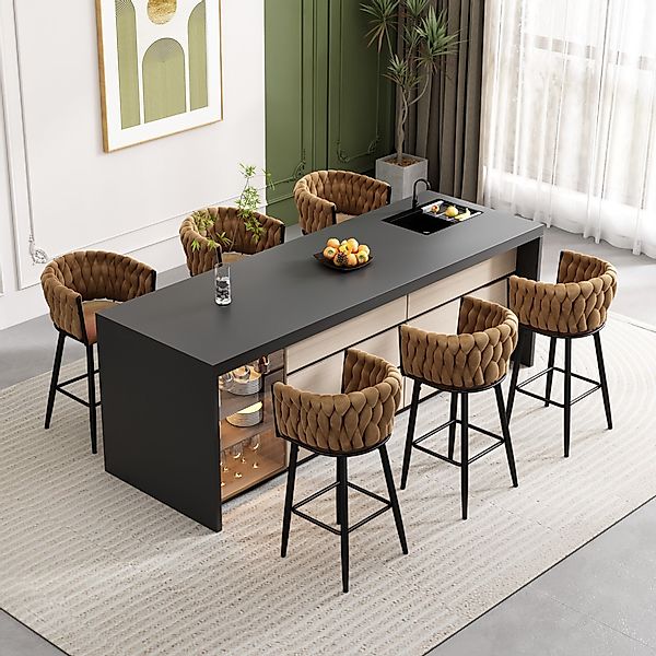Flieks Barhocker (Set, 6 St), 6er günstig online kaufen