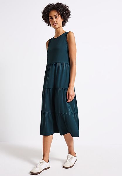 STREET ONE Jerseykleid Ohne Taschen in Unifarbe günstig online kaufen