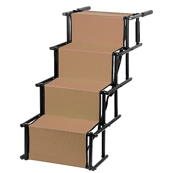 JEOBEST Hunderampe Tiertreppe 4 Stufen Einstiegshilfe günstig online kaufen