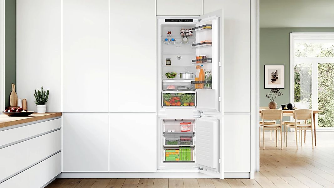 BOSCH Einbaukühlgefrierkombination Serie 4 "KIN96VFD0" 193,5 cm hoch 55,8 c günstig online kaufen
