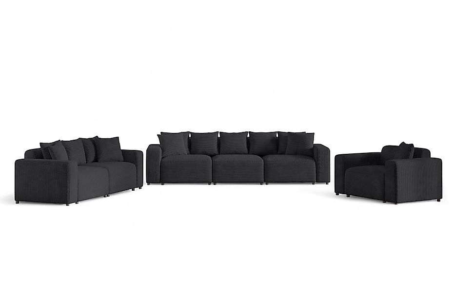Fun Möbel Polstergarnitur Sofa-Set Designersofa MEGAN günstig online kaufen