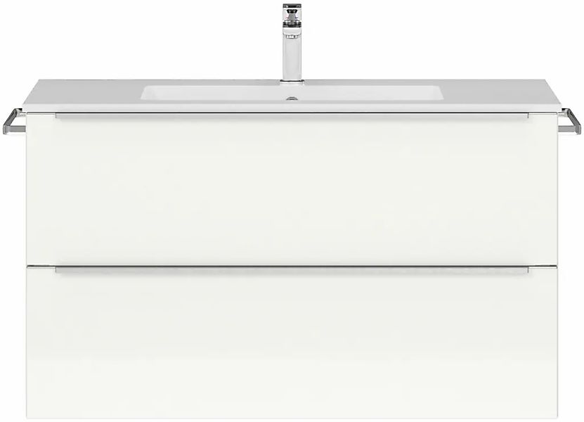 nobilia Waschtisch-Set "Levere" vormontiert, mit Soft-Close, 1 Stk. tlg. günstig online kaufen