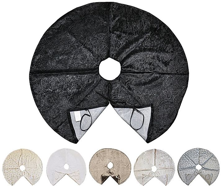 JACK Weihnachtsbaumdecke Kuschlige Christbaumdecke Rund Ø 90cm Weihnachtsba günstig online kaufen