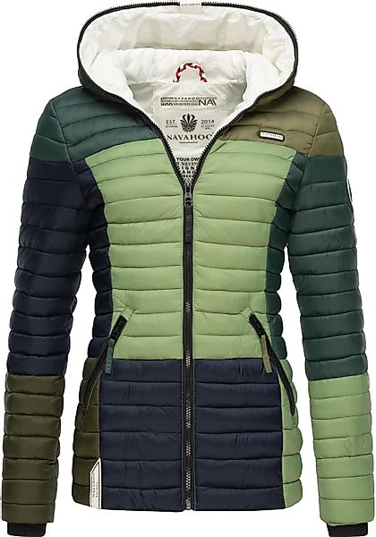 Navahoo Steppjacke Multikulti stylische Colorblocking Übergangsjacke günstig online kaufen