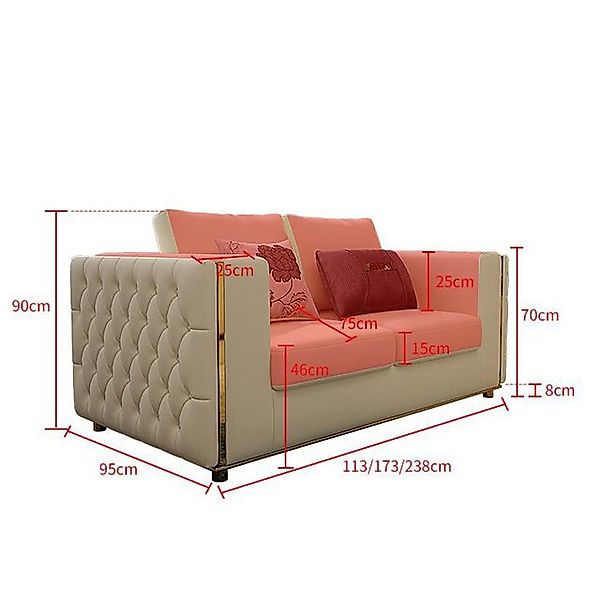 JVmoebel Sofa Grüne Sofagarnitur 3+2+1 Sitzer Wohnlandschaft Chesterfield N günstig online kaufen