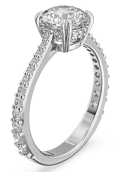 Swarovski Fingerring Stilla Round Cocktail, mit günstig online kaufen