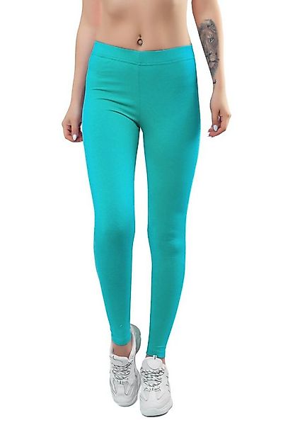 Bongual Leggings Basics aus Baumwollmix mit Komfortbund günstig online kaufen