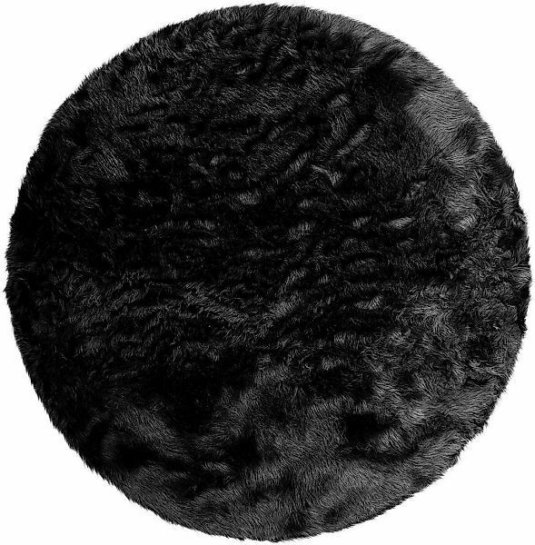 my home Hochflor-Teppich Valeria Fellteppich kuschelig, günstig online kaufen