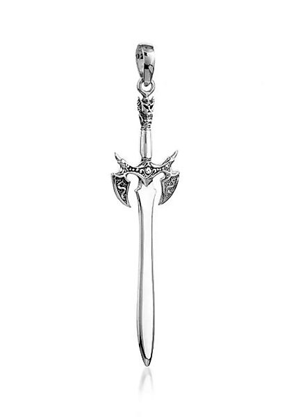 Kuzzoi Kettenanhänger "Herren Schwert Symbol 925 Silber" günstig online kaufen