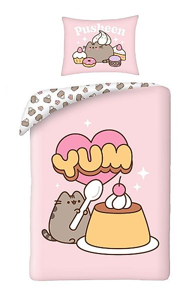Pusheen Bettwäsche Pusheen The Cat Bettwäsche 140 x 200 cm günstig online kaufen