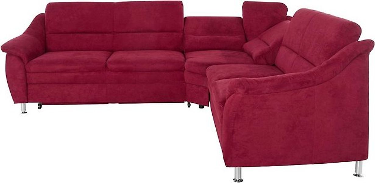 Places of Style Ecksofa Cardoso L-Form, mit Trapezecke für mehr Sitzkomfort günstig online kaufen