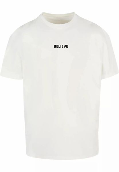 Merchcode T-Shirt "Merchcode Herren Believe Front Heavy Oversized Tee", (1 günstig online kaufen