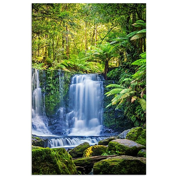 MuchoWow Poster Dschungel - Wasserfall - günstig online kaufen