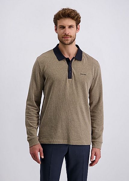 Pierre Cardin Langarmshirt (1-tlg) mit Strukturmuster günstig online kaufen