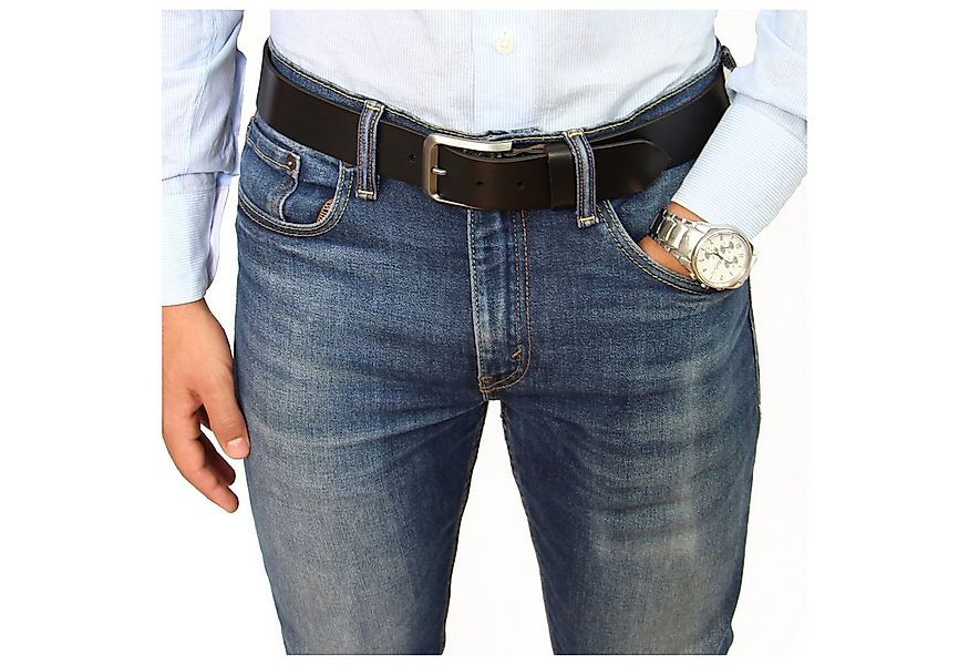 ALMADIH Ledergürtel G1 Herren-Business-Gürtel Jeansgürtel kürzbar echt Lede günstig online kaufen