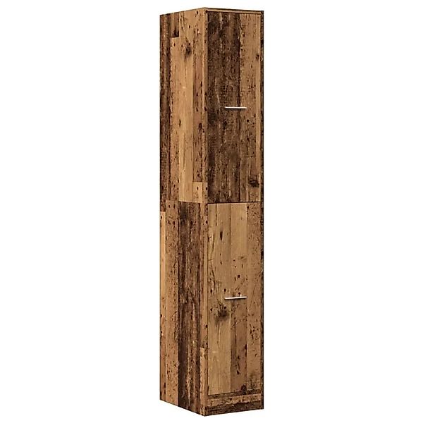 vidaXL Apothekerschrank Altholz-Optik 30x41x174,5 cm Holzwerkstoff 3309634 günstig online kaufen