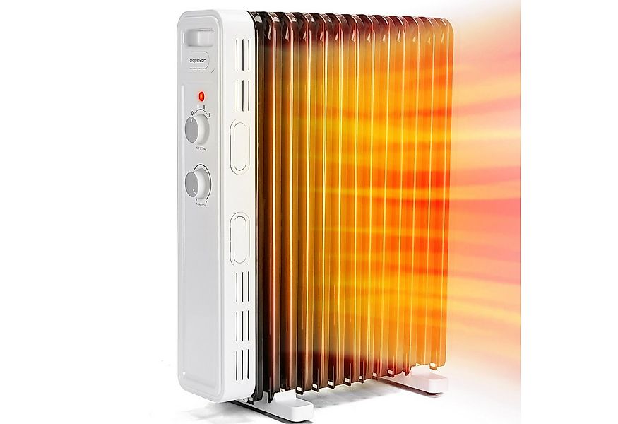 Aigostar Ölradiator Energiesparend Heizkörper mit Thermostat, Mobiler Elekt günstig online kaufen