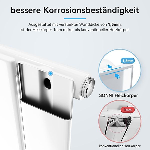 ELEGANT Heizkörper Heizkörper, Einlagig / Doppellagig, günstig online kaufen