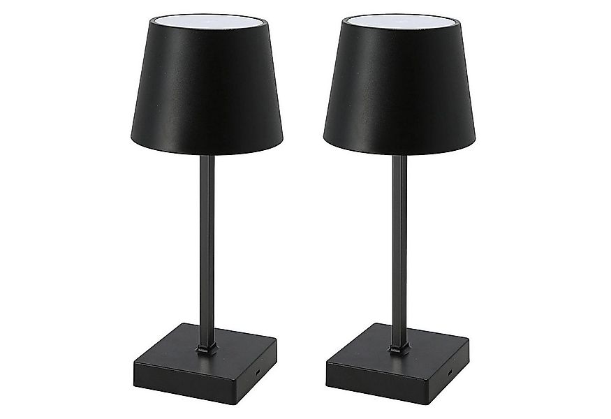 HAC24 Nachttischlampe 2x Tischleuchte mit Touchfunktion Nachttischlampe Sch günstig online kaufen
