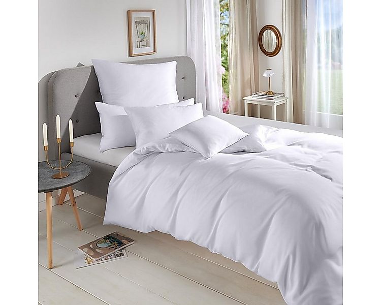 TRAUMSCHLAF Bettwäsche Uni Tencel™ Lyocell, Lyocell, 2 teilig, glatte Oberf günstig online kaufen