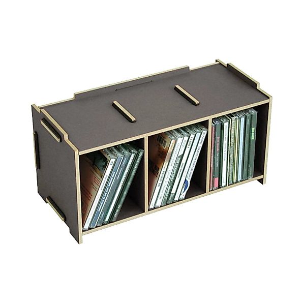 WERKHAUS® Aufbewahrungsbox Werkhaus Medienbox CD Halter günstig online kaufen