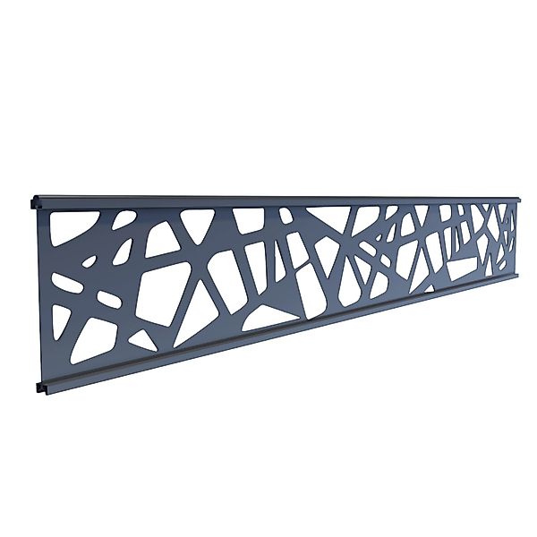 GartenLand Designlamelle Ameland Dekor Scalea Aluminium Anthrazit günstig online kaufen