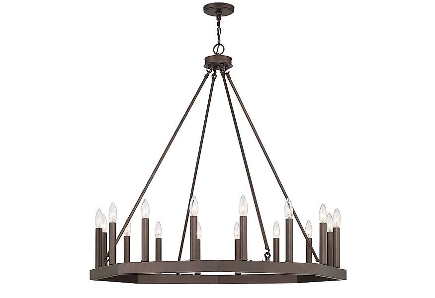 MLT&RIDDLE Kronleuchter Eleganter Wagenrad-Kronleuchter mit 16 Kerzen, ohne günstig online kaufen