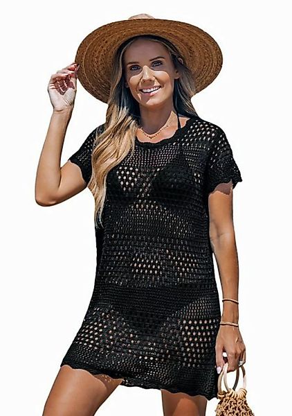 Cupshe Strandkleid Strand Ausschnitt Kleid Cover Up günstig online kaufen