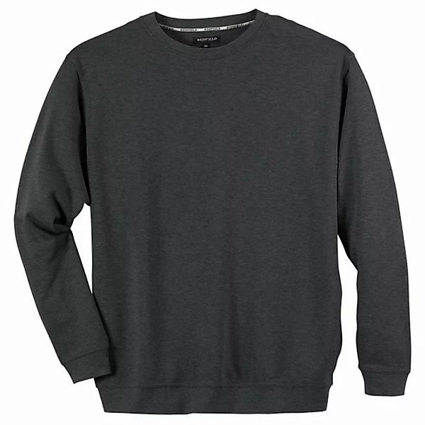 redfield Sweater Sweatshirt Herren Übergröße anthra melange Redfield günstig online kaufen