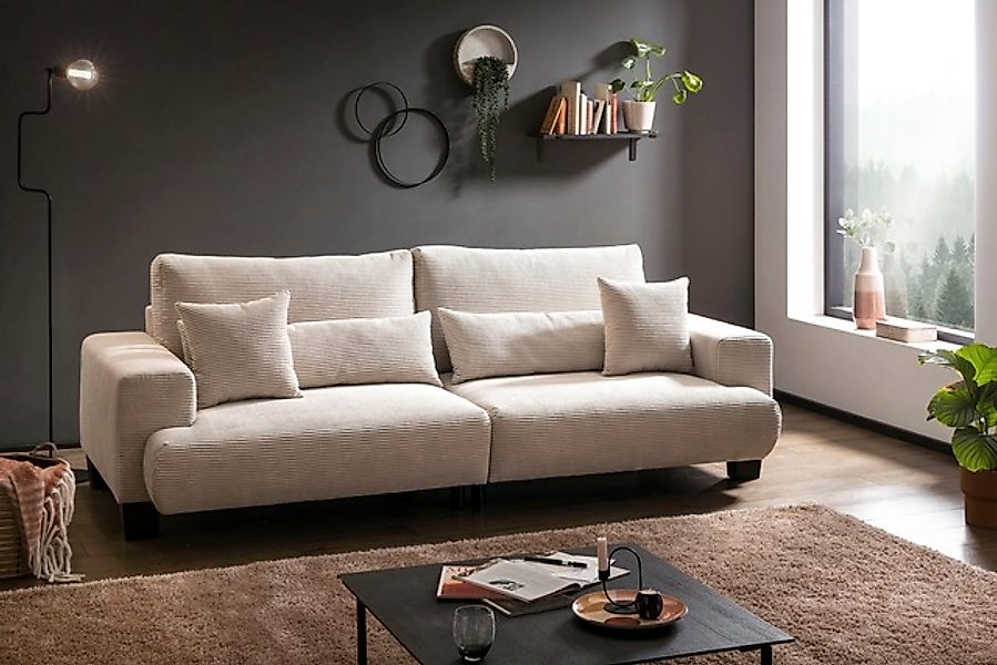 exxpo - sofa fashion Big-Sofa »Big Ayo, Megasofa, toller Sitzkomfort, moder günstig online kaufen