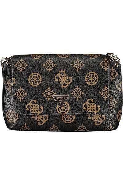 GUESS JEANS Umhängetasche, Braune Damentasche: Schultertasche mit abnehmbar günstig online kaufen