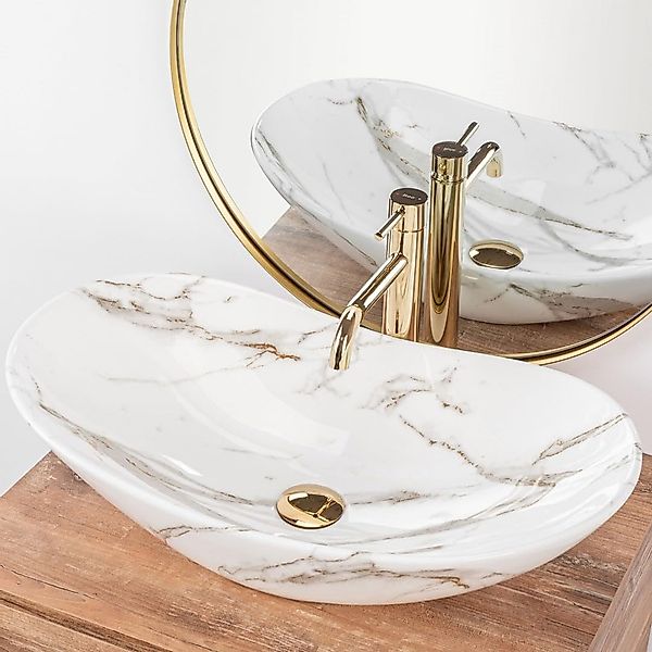 GTM Design Aufsatzwaschbecken ROYAL Modern Waschbecken günstig online kaufen