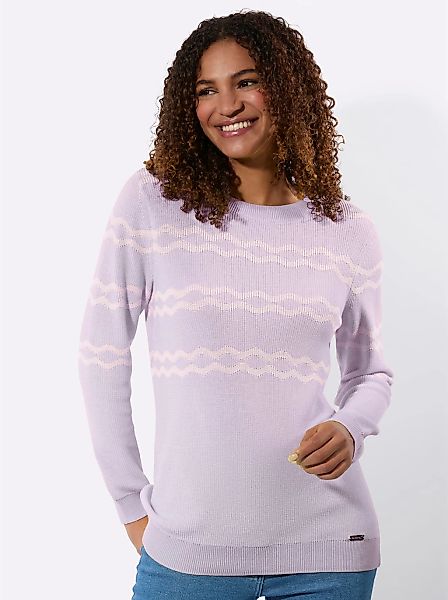 Casual Looks Rundhalspullover "Pullover" günstig online kaufen
