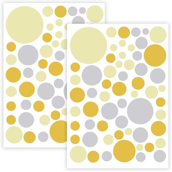 WANDKIND Wandtattoo Kreise Set 120 Stück günstig online kaufen