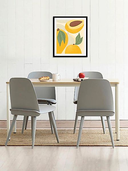 queence Bild "Floki", Obst-Obst Bilder-Essen-Lebensmittel-Kunst-Abstrakt, ( günstig online kaufen
