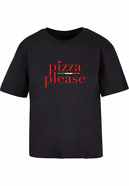 Miss Tee T-Shirt "Miss Tee Damen Pizza Please Tee", (1 tlg.) günstig online kaufen