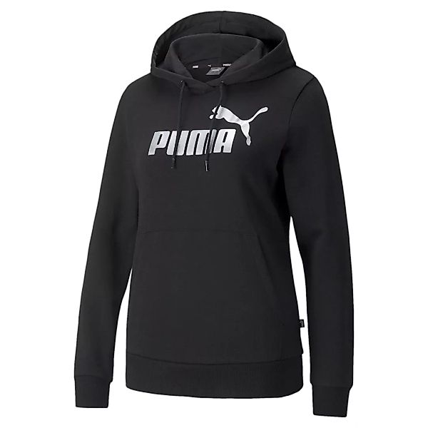 PUMA Sweatshirt "Essentials+ Metallic Logo Hoodie Damen" günstig online kaufen