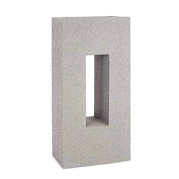 Pflanzwerk Hochbeet Pflanzkübel Vista Premium Frostbeständig 92 cm Grau günstig online kaufen