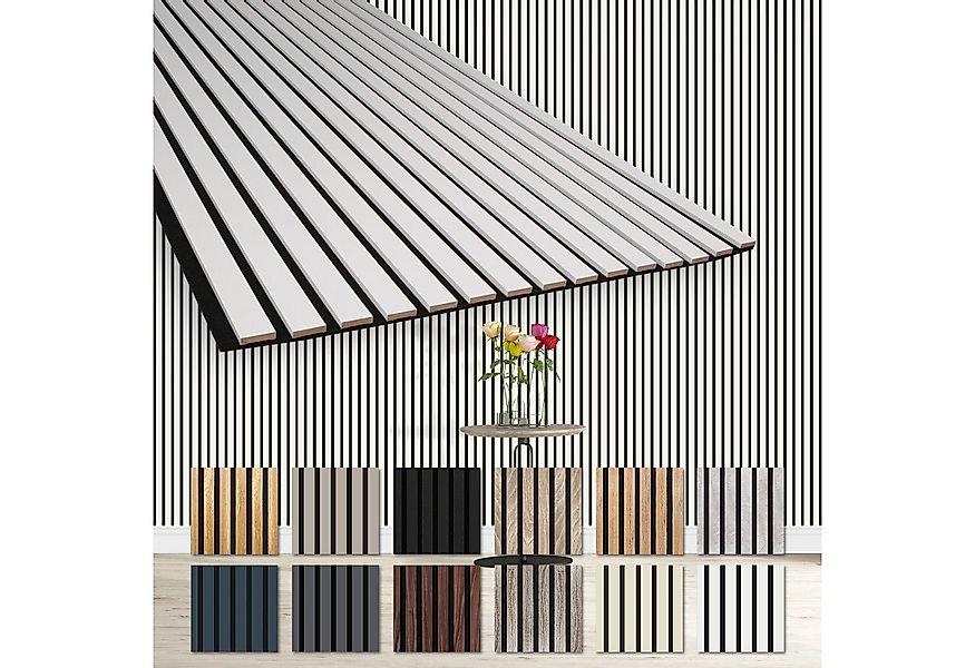 Hexim Wanddekoobjekt AP11 (Akustikpaneele 278x60cm Holz Comfort - flexible günstig online kaufen