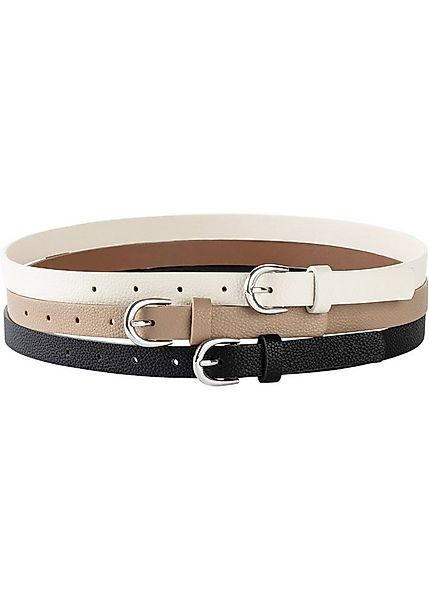 bonprix Hüftgürtel (Packung, 3-St., 3) aus Polyurethan in Lederoptik, beque günstig online kaufen