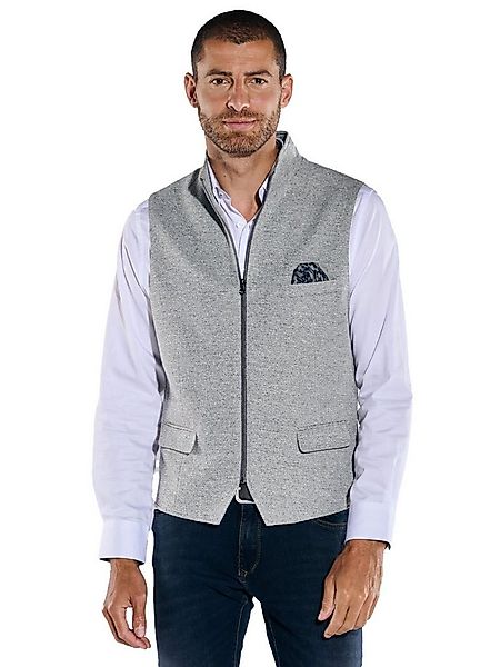 Engbers Anzugweste Herren Sakko-Weste slim fit, Silbergrau günstig online kaufen