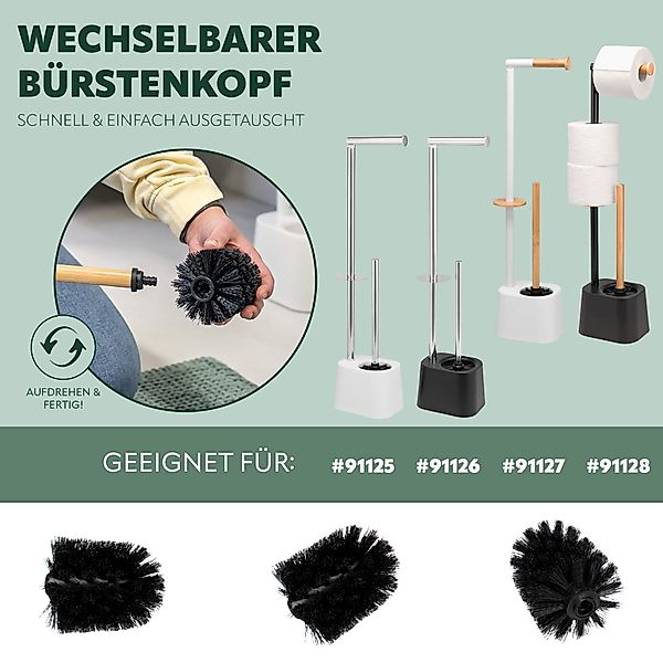 bremermann WC-Garnitur Ersatzbürstenkopf 3er-Set für #91125 günstig online kaufen