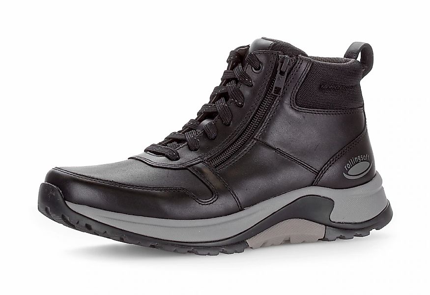 Gabor Rollingsoft Sneaker, Schnürboots, Komfortschuh in Bequemweite G (= we günstig online kaufen