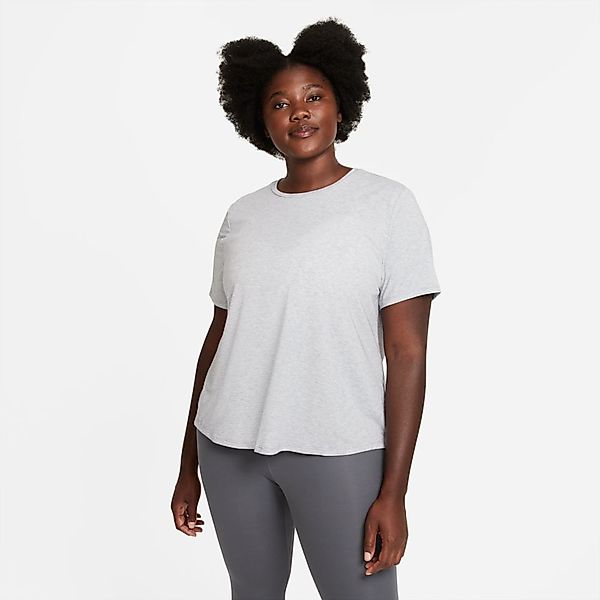 Nike Dri Fit One Luxe Standard Fit Kurzärmeliges T-shirt L Particle Grey / günstig online kaufen