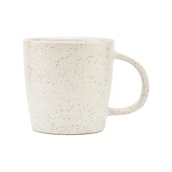 Tasse Pion keramik weiß grau / Porzellan - House Doctor - Grau günstig online kaufen