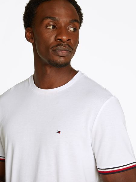 Tommy Hilfiger T-Shirt GLOBAL STRIPE CUFF günstig online kaufen