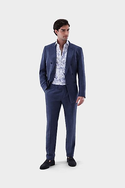 Popeline-Hemd mit Blumendruck Tailor Fit günstig online kaufen