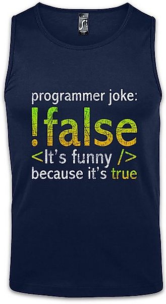 Urban Backwoods Tanktop Programmer Joke Ärmelloses T-Shirt Informatiker Inf günstig online kaufen